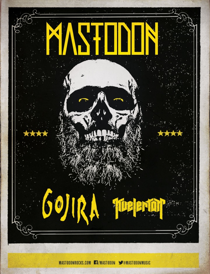 Mastodon Tour with Gojira & Kverlertak Music Existence