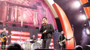 Pat Monahan of Train, singing