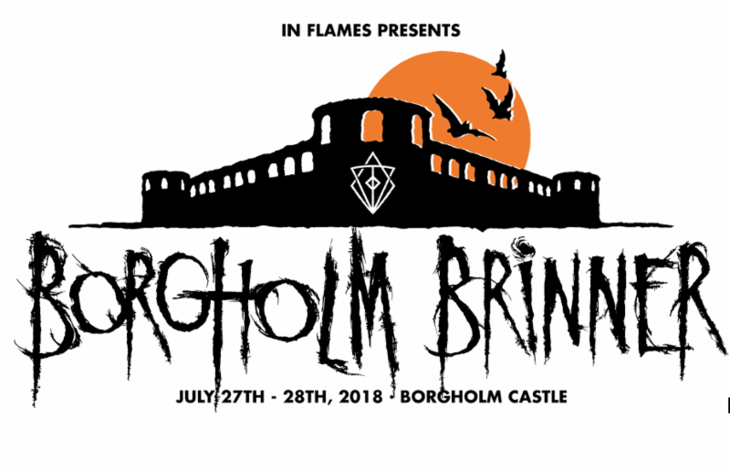 IN FLAMES Announce Borgholm Brinner Festival July 27-28 at Borgholm Castle  – Music Existence