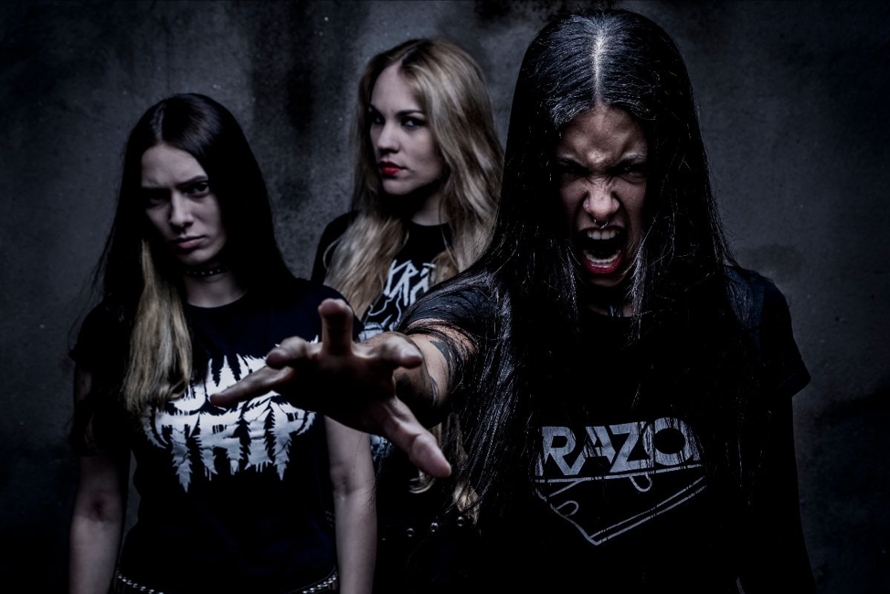 Dated music. Nervosa группа. Nervosa группа вокалистка. Rock группа nervosa - Downfall of Mankind.